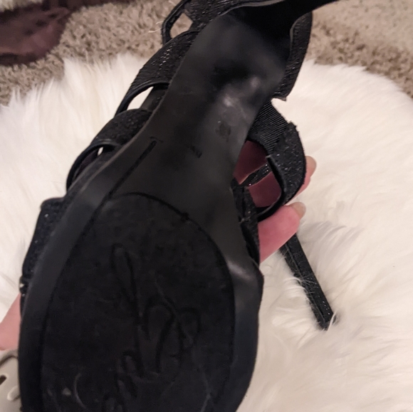 Guess Platform Sparkly Heels - Picture 3 of 5